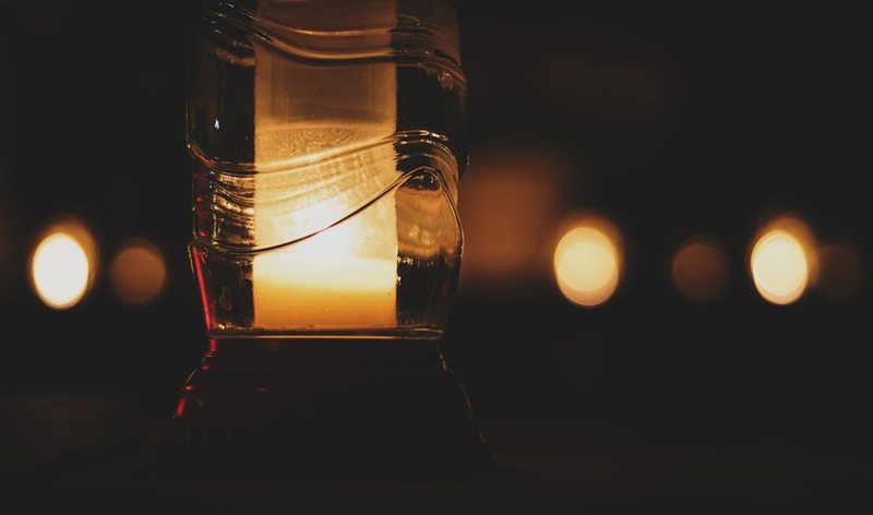 شمعة اللافندر المهدئة